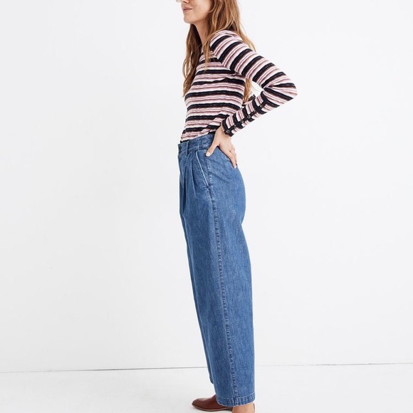 Vintage | Pleated Jeans P356 - Picture 13 of 15